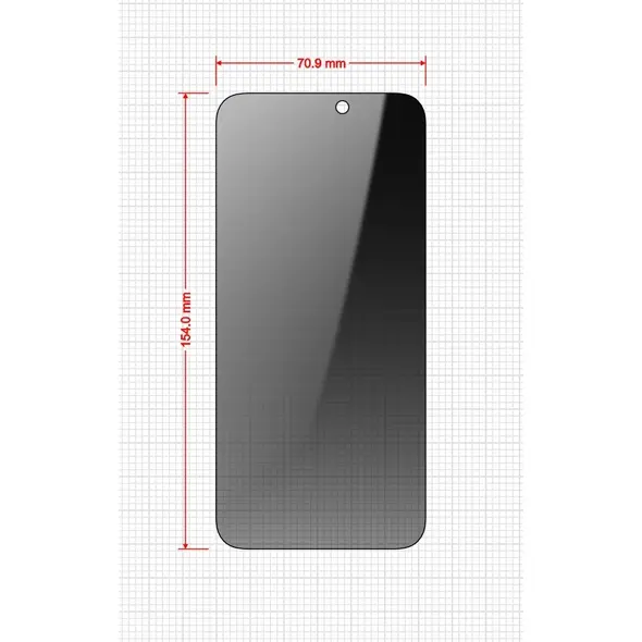 GrizzGlass SecretGlass Easy Apple iPhone 15 Pro Max [2 PACK]