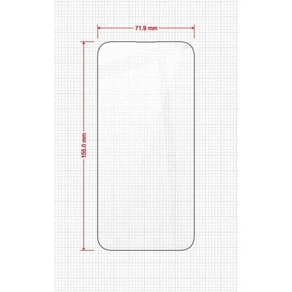GrizzGlass HybridGlass Easy Apple iPhone 15 Pro Max [2 PACK]
