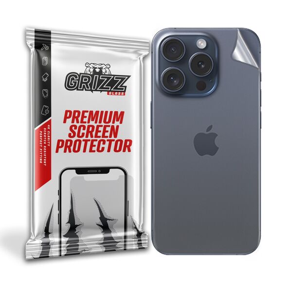 GrizzGlass SatinSkin για Apple iPhone 15 Pro Max
