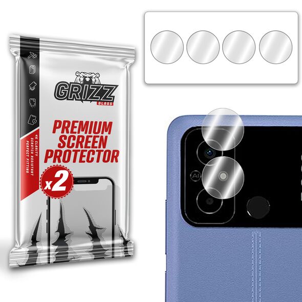 GrizzGlass HybridGlass Κάμερα Γυαλί Xiaomi Poco C55