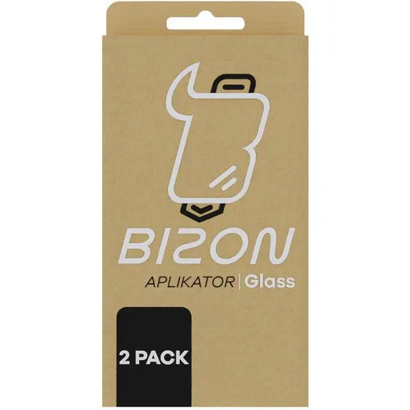 Bizon Glass Εφαρμοστής Apple iPhone 15 Pro Max [2 ΣΥΣΚΕΥΑΣΙΕΣ]