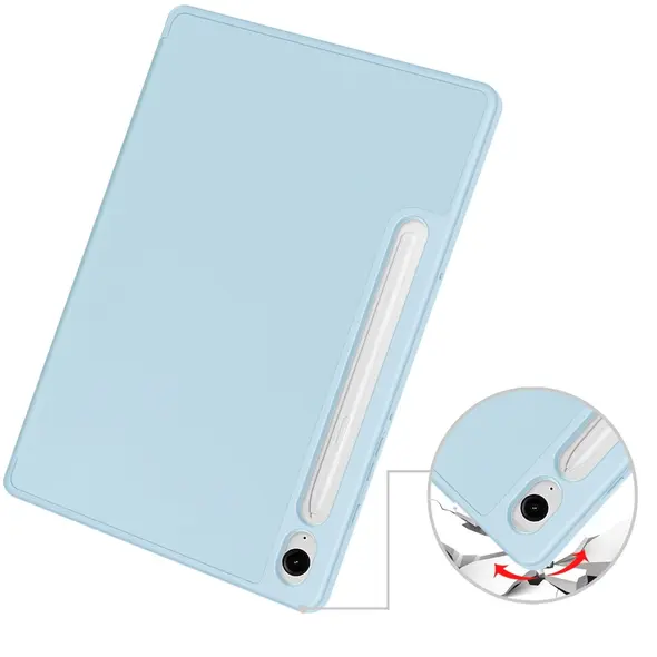 Bizon Case Tab Lizard Samsung Galaxy Tab S9 / S9 FE blue