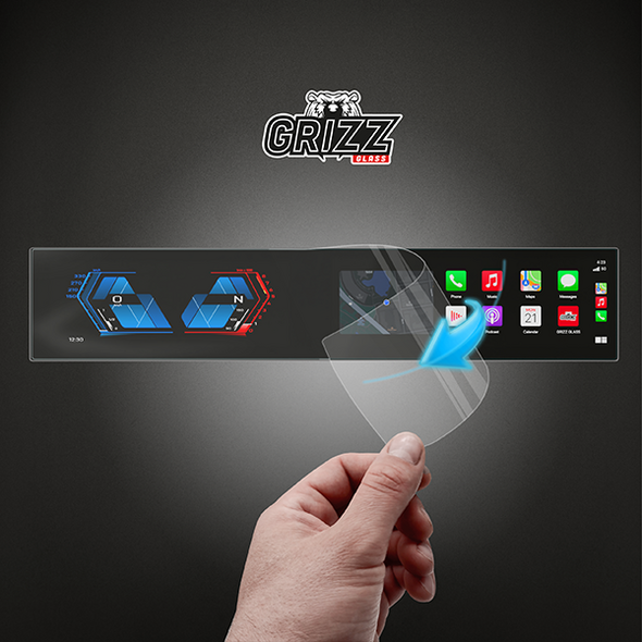 Matte GrizzGlass Προστασία Οθόνης Αυτοκινήτου BMW i4 G26 2023