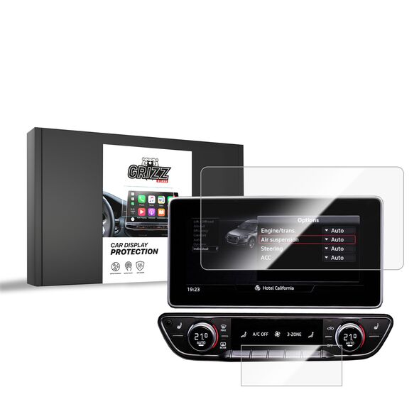 Κεραμική GrizzGlass Προστασία Οθόνης Αυτοκινήτου Audi A5 B9 8,3" 2020-2024 [2in1]