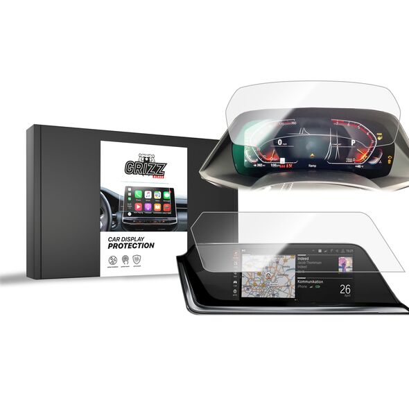Προστασία Οθόνης Αυτοκινήτου GrizzGlass Κεραμική BMW Z4 G29 10,25" 2019 [2 PACK]