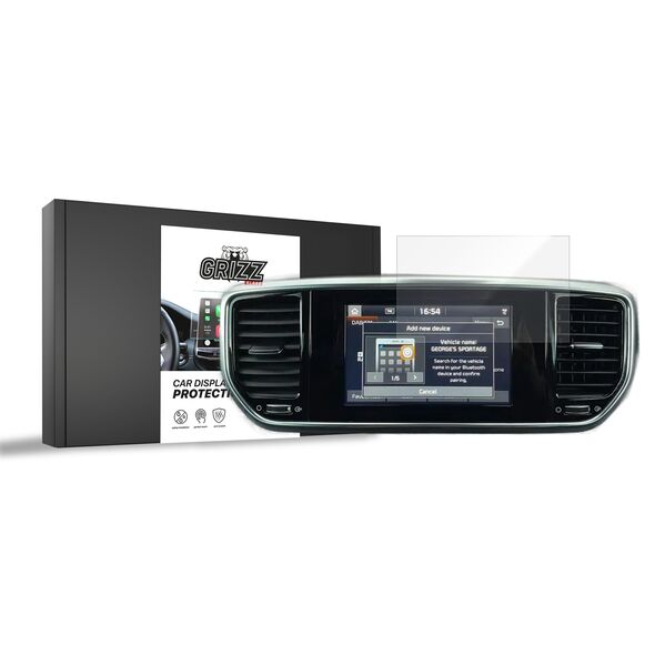 Κεραμική GrizzGlass Προστασία Οθόνης Αυτοκινήτου Kia Sportage 4 7" 2018-2021