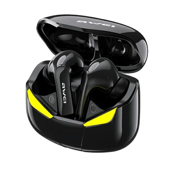 AWEI earphones Bluetooth 5.0 T35 TWS black