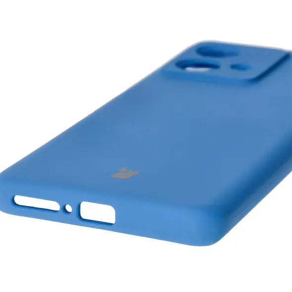 Bizon Soft Case Motorola Edge 40 Neo blue