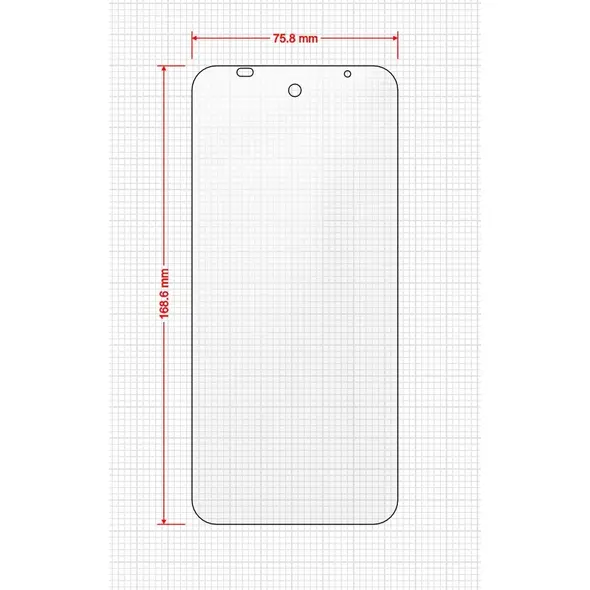 GrizzGlass MatteScreen Easy Ulefone Armor 24 [2 PACK]