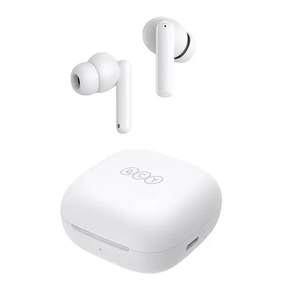 QCY T13 ANC TWS wireless in-ear headphones (white)