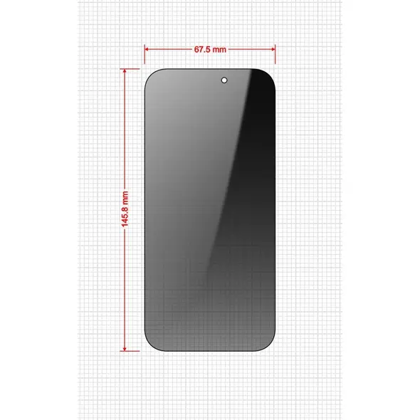 GrizzGlass SecretGlass Easy Apple iPhone 16 Pro [2 PACK]