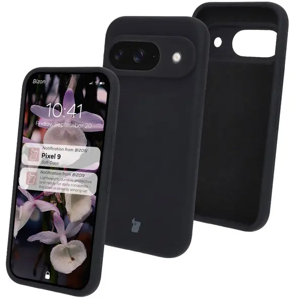 Bizon Soft Case Google Pixel 9 black