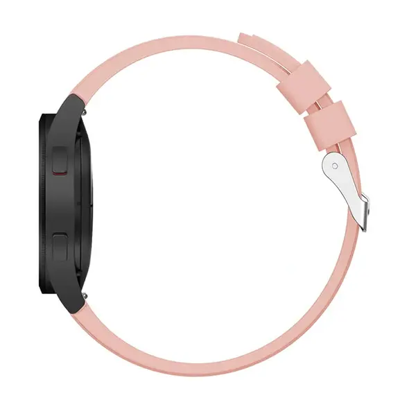 Bizon Strap Watch Silicone Pro Samsung Galaxy Watch 20 mm light rose