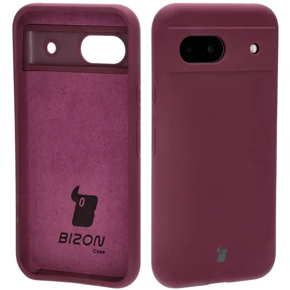 Bizon Soft Case Google Pixel 8a dark purple
