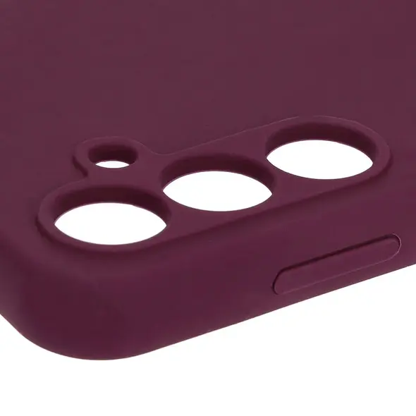 Bizon Soft Case Samsung Galaxy A35 5G dark purple