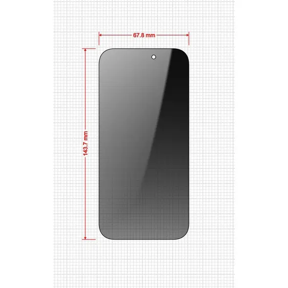 GrizzGlass SecretGlass Easy Apple iPhone 16 [2 PACK]