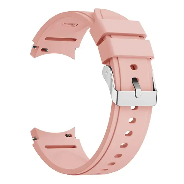 Bizon Strap Watch Silicone Pro Samsung Galaxy Watch 20 mm light rose