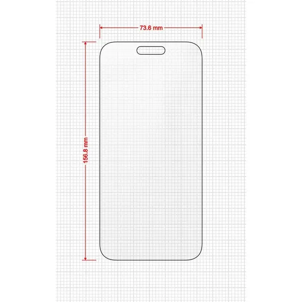 GrizzGlass MatteScreen Εύκολο Apple iPhone 16 Plus [2 PACK]
