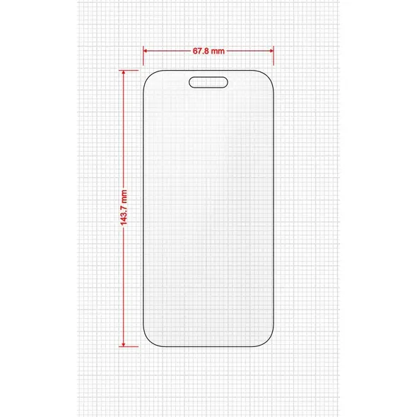 GrizzGlass MatteScreen Easy Apple iPhone 16 [2 PACK]