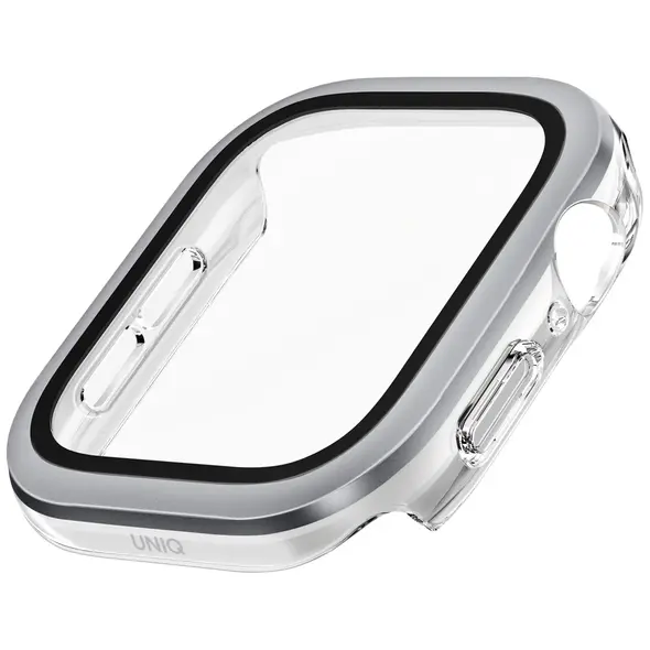 UNIQ Voute Apple Watch Series 10 42mm με γυαλί ασημί