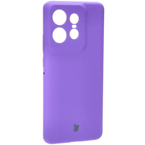 Bizon Soft Case Motorola Edge 50 Pro purple