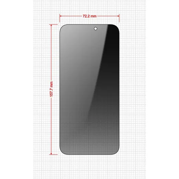 GrizzGlass SecretGlass Easy Apple iPhone 16 Pro Max [2 PACK]