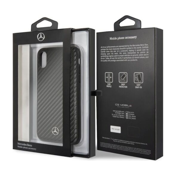 Mercedes Mercedes MEHCI65SRCFBK iPhone Xs Max hard case black/czarny Dynamic