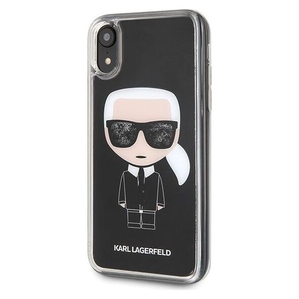 Karl Lagerfeld Etui KLHCI61ICGBK iPhone XR czarny