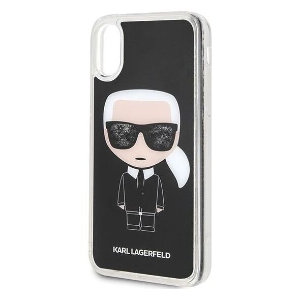 Karl Lagerfeld Etui KLHCI61ICGBK iPhone XR czarny
