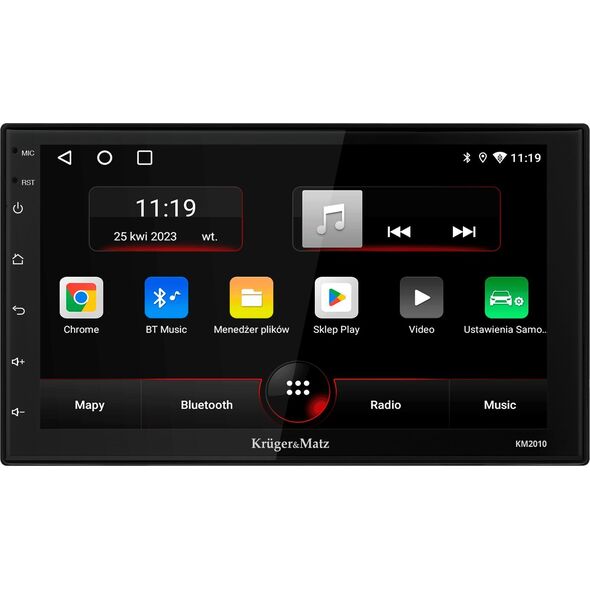 Radio samochodowe Kruger&Matz Radio samochodowe 7&#039|&#039| 2DIN Kruger&Matz KM2010 CarPlay/AndroidAuto Bluetooth Wi-Fi GPS