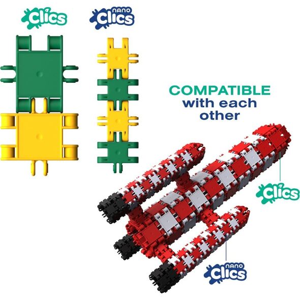 Nano Clics - Kreatywni Budowniczowie - 500 el.