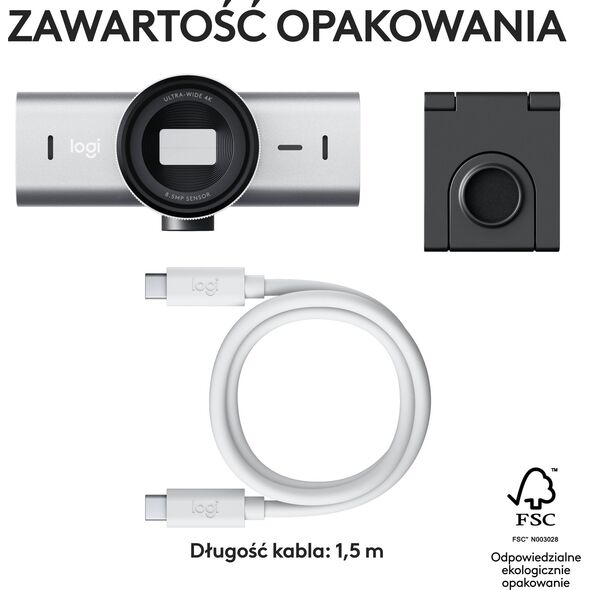 Kamera internetowa Logitech MX Brio 4K Ultra HD (960-001554)