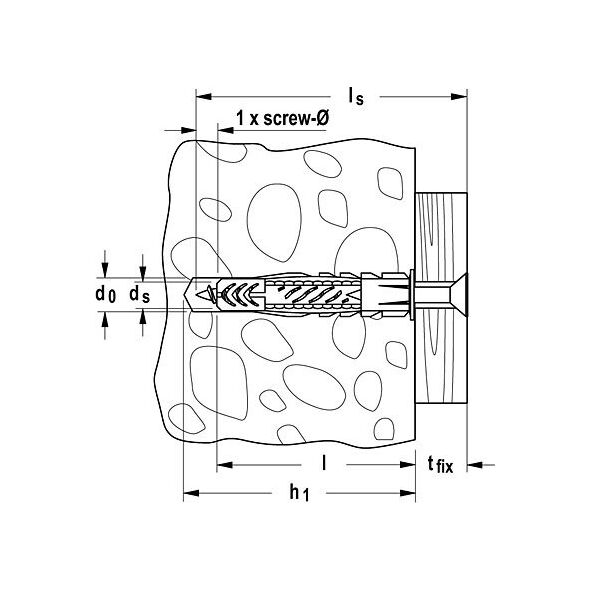 Sourcing Univ. pin UX Green 8 x 50 R with ring 40 pcs.
