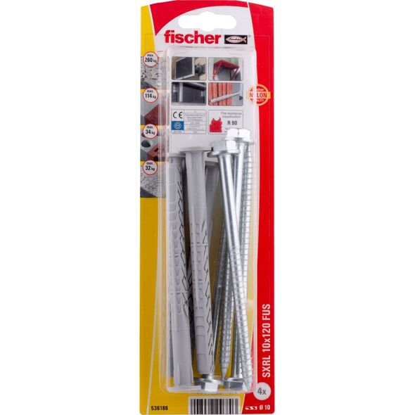 Sourcing Pin with screw SXRL 10 x 120 FUS 4 pcs.
