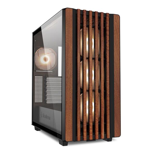 Sharkoon Rebel C70G RGB Gaming Midi Tower Κουτί Υπολογιστή Μαύρο (REBC70GRGBBK) (SHRREBC70GRGBBK) έως 12 άτοκες Δόσεις