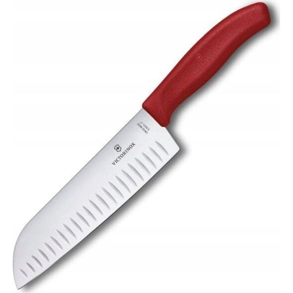 Victorinox Swiss Classic Santokumesser 17cm κόκκινο