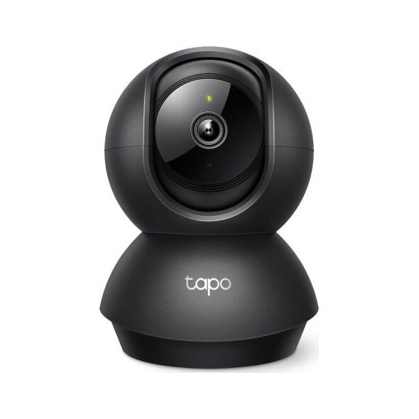 Tapo C201 V5 - Δικτυακή κάμερα παρακολούθησης - περιστροφή / κλίση - Χρώμα (Ημέρα & Νύχτα) - 1920 x 1080 - 1080p - σταθερή εστίαση - Ήχος - ασύρματο - Wi-Fi - H.264 - Συνεχές ρεύμα 9 V
