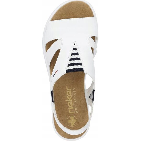 Rieker Rieker Sandals V44Y5-80 białe 40