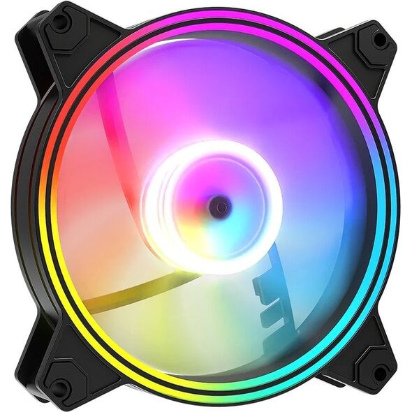 Wentylator Modecom Volcano Apex 120 ARGB Reverse Czarny (FAN-APEX-120R-ARGB-100)