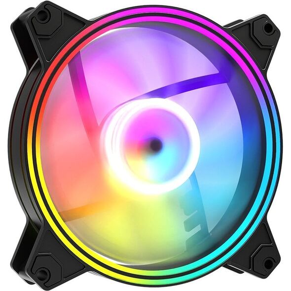 Wentylator Modecom Volcano Apex 120 ARGB Standard Czarny (FAN-APEX-120S-ARGB-100)