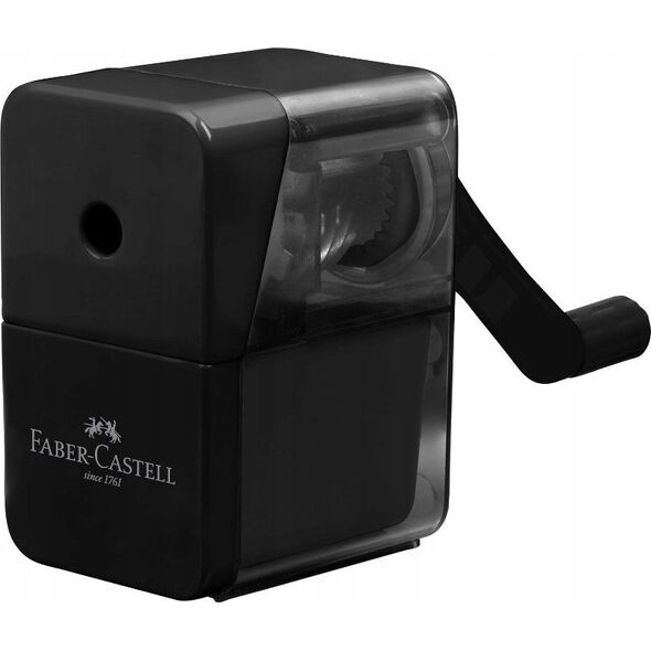 Faber-Castell Faber-Castell 180984 temperówka Temperówka ręczna Czarny