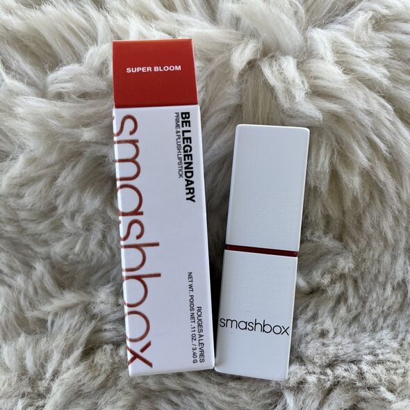 Smashbox, Prime & Plush, Cream Lipstick, Super Bloom, 3.4 g For Women