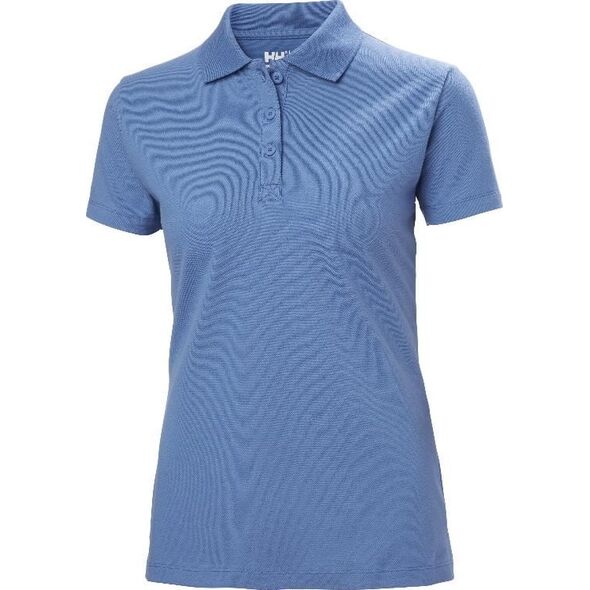 Γυναικείο HELLY HANSEN Manchester Polo T-shirt, γαλάζιο, M XL