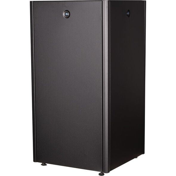 Roline ROLINE Netzwerkschrank Basic 48,26cm 19Zoll 22 HE 600x600 BxT Glast�r schwarz