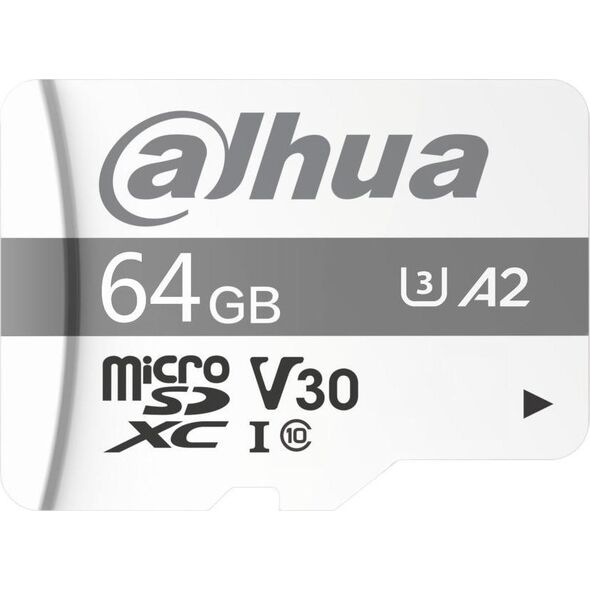 Karta Dahua Technology TF-P100 MicroSDXC 64 GB Class 10 UHS-I U3 A1 V30 (TF-P100-64GB)