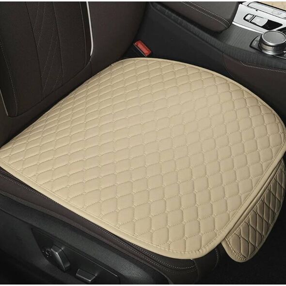 Aptel Wygodny POKROWIEC na przedni fotel samochodu 50x52cm beżowy AG833B