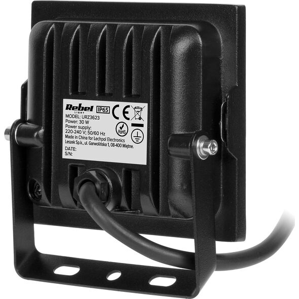 Naświetlacz Rebel Reflektor led 30W Rebel, 6500K, 320V