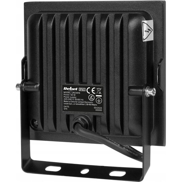 Naświetlacz Rebel Reflektor LED 50W , 4000K, 230V