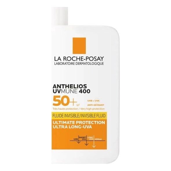 La Roche-Posay La Roche Posay, Anthelios Niewidoczny Fluid SPF 50+, 50 ml - Długi termin ważności!
