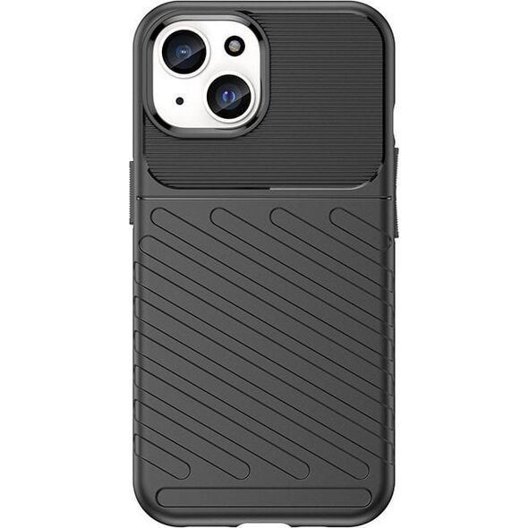 Hurtel Θωρακισμένη θήκη Thunder Case για iPhone 15 - μαύρη